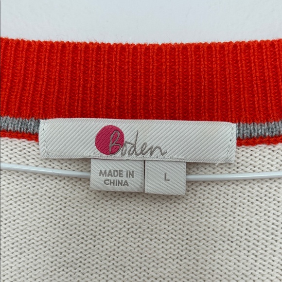 Boden V-Neck Wool Blend Pull On Sweater - Picture 8 of 9